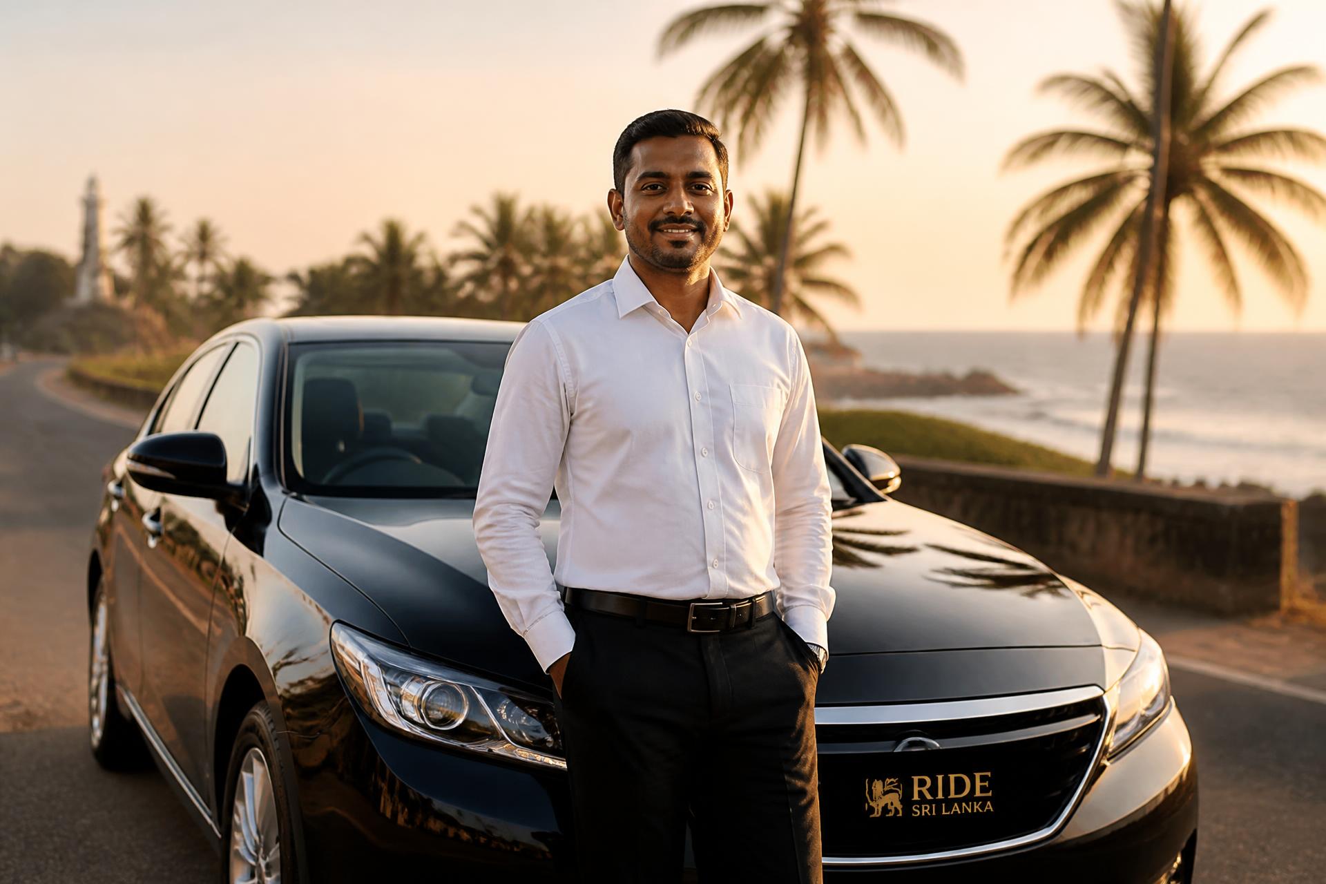 Professional driver in Eastern Sri Lanka